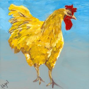 Chicken<br>Original Available – 12×12 – $200